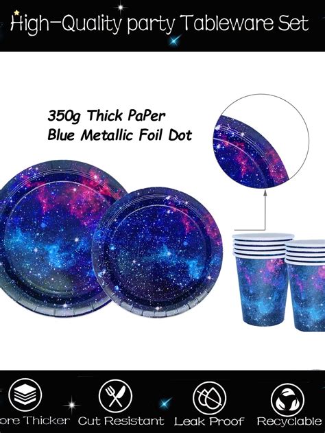 Galaxy Party Supplies Space Plates Galaxy Party Decorations Great