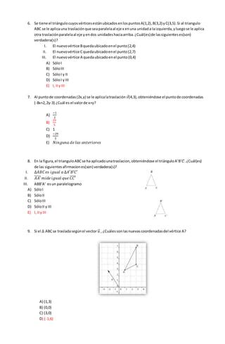 Guía primero medio traslación PDF