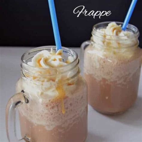 Kahlua Salted Caramel Frappe Cook Craft Love