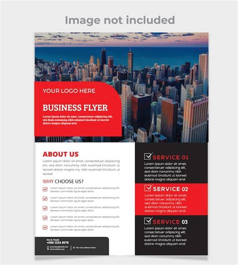 Premium Vector Corporate Business Flyer Design Vector