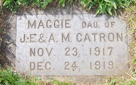 Margaret Catron 1917 1919 Mémorial Find a Grave