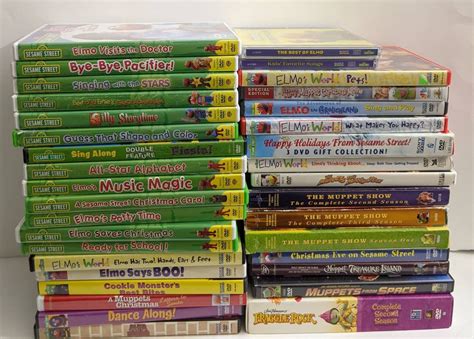 Sesame Street Dvd Collection