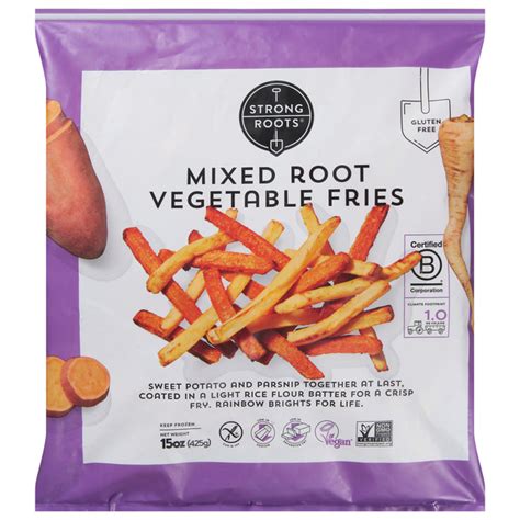 Save On Strong Roots Gluten Free Mixed Root Vegetable Fries Frozen