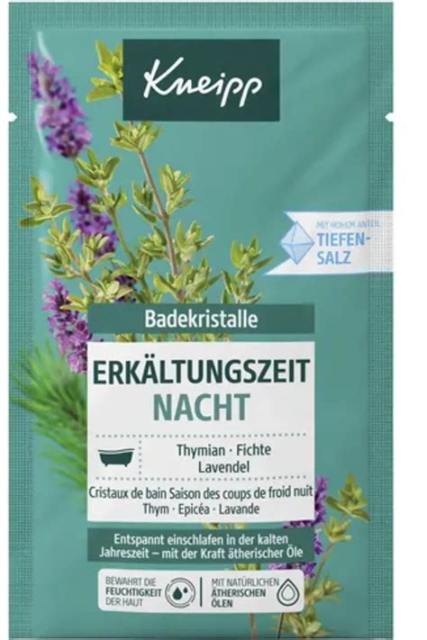 Cristaux De Bain Saison Des Coups De Froid Nuit G Kneipp Vitalabo