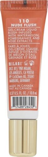Milani Cheek Kiss Liquid Blush Nude Flush Fl Oz Kroger