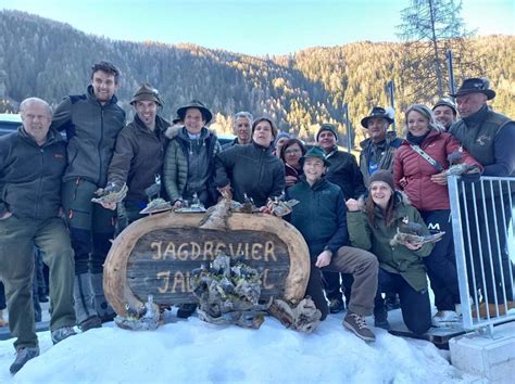 Jägerrodeln Jaufental Ergebnisse der Verlosung Südtiroler Jagdportal