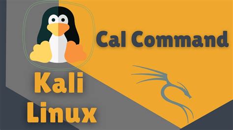 Cal Command In Linux Kali And Ubuntu Interesting And Useful Youtube