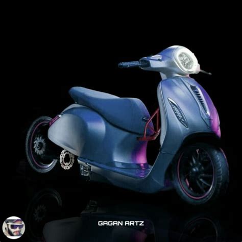 Modified Chetak Scooter Ruckus Honda Activa Vespa 1946