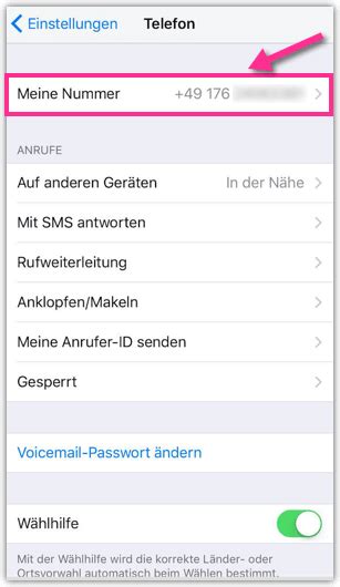 IPhone Eigene Telefonnummer Herausfinden 3 Methoden TechMixx