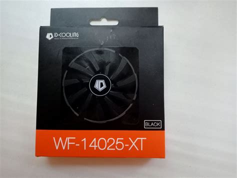 Вентилятор для корпусів 140mm ID COOLING WF 14025 XT BLACK купити у