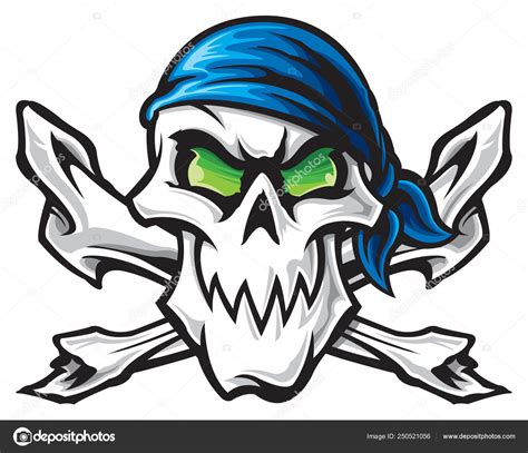 Pirate Skull Crossbones Stock Illustration By SlipFloat 250521056