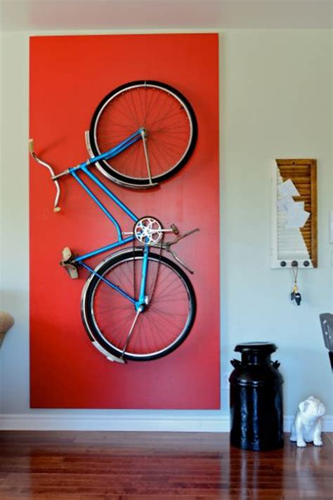 Cool Bike Display Ideas In Living Room Housetodecor