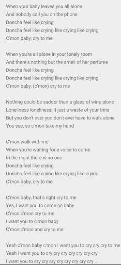 Cry to Me - Solomon Burke/ Dirty Dancing | Feel like crying, Dirty ...