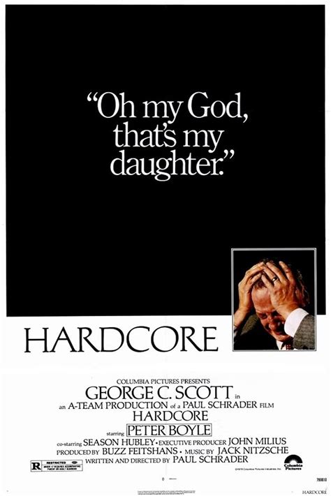 Hardcore 1979 Posters The Movie Database TMDB