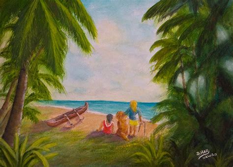 Hawaii Art | hawaiian Art Famouse Hawaii Artist Donald K Hall