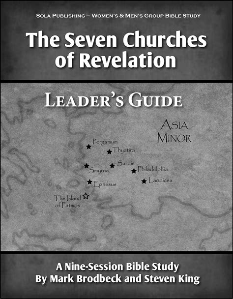 The Seven Churches Of Revelation Leader W 2315 Sola Publishing