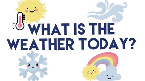 What Is The Weather Today Youtube