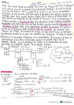 Actividad Balance De Materia Y Energ A Universidad Tecnol Gica