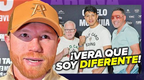 Canelo advierte a Jaime Munguía que quedará noqueado en 8 rounds YouTube