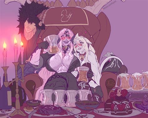 Paloma And Nashi Valentines By Plasmidhentai Hentai Foundry