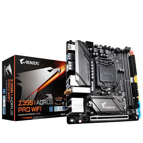 Placa Mãe Gigabyte Aorus Z390 I Aorus Pro Wi Fi Intel LGA 1151 Mini