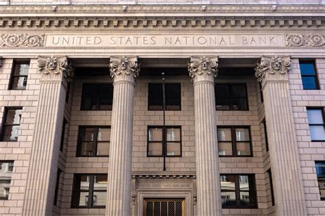 Premium Photo | United states national bank in portland