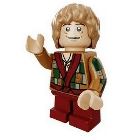 Lego The Hobbit Bilbo Baggins Patchwork Coat Minifigure