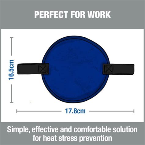 Chill Its Evaporative Cooling Hard Hat Cooling Pad Pryme