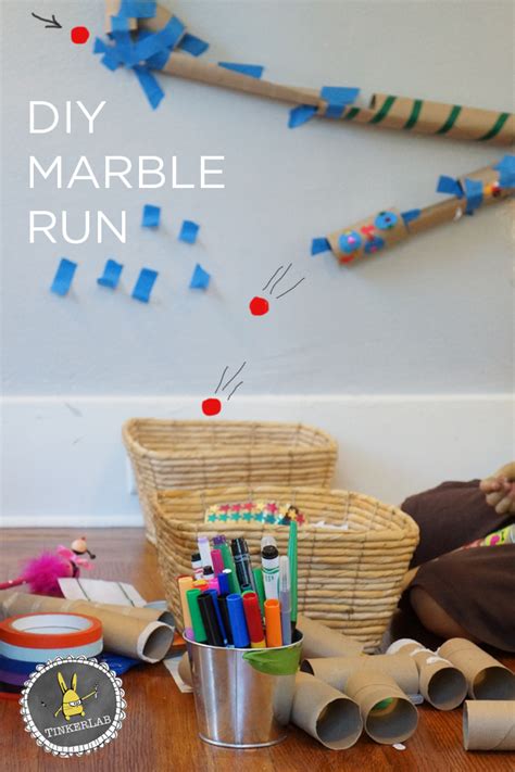 How to Make a Marble Run with Kids - TinkerLab