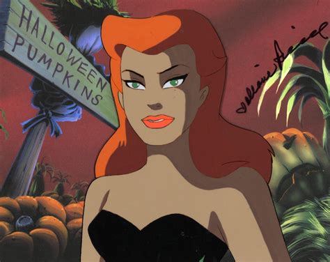 Batman The Animated Series Original Production Cel Poison Ivy Batman