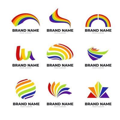 Rainbow Logo Vector Art, Icons, and Graphics for Free Download