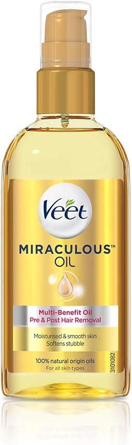 Veet Miraculous Oil Pre Post Hair Removal All Skin Types Body