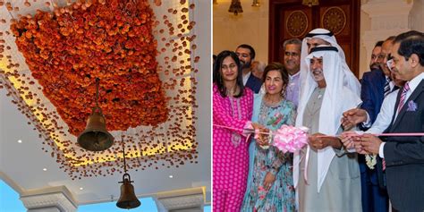 The Hindu Temple In Jebel Ali Was Officially Inaugurated On Tuesday Night