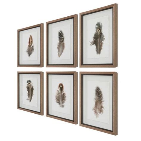 Birds Of A Feather Shadowbox Style Framed Wall Art Print Set Of From