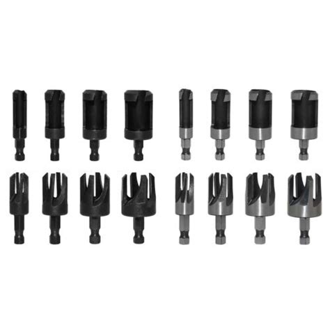 High Precision Wood Plug Cutter Drill Bit Set For Finely Crafted