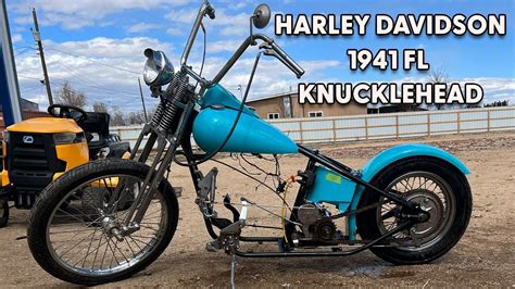 Harley Davidson Fl Knucklehead Youtube