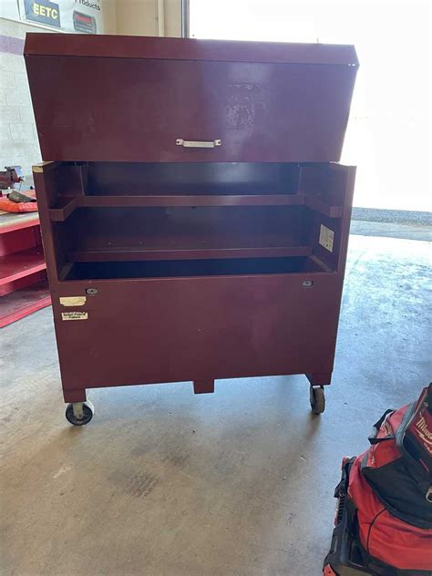 Item #2 - Metal Storage Cabinet on Wheels Online Government Auctions of ...