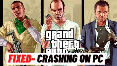 How To Fix Gta Crashing On Pc Youtube