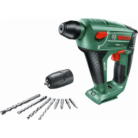 Bosch Uneo Maxx 18 Li Body Only 18v Rotary Hammer With Bits From Lawson His