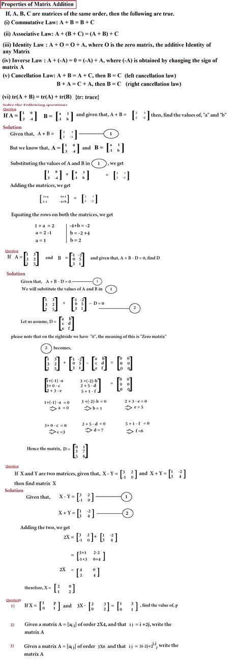 Matrix Addition-Page 2 – International Math Education