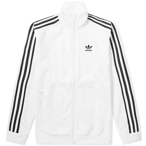 Adidas Beckenbauer Track Top White End Uk