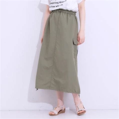 Cutie Blonde WAYS LLバルーンシルエットにもなる ナイロンカーゴスカート マルイ 丸井 Yahoo 店 通販 Yahoo ショッピング