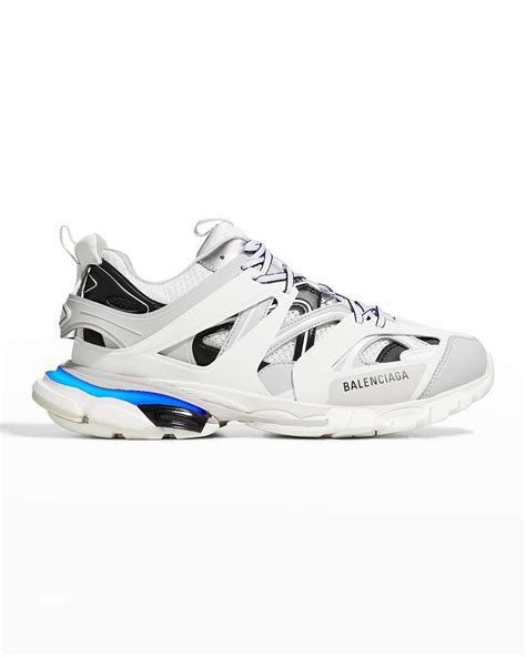 Balenciaga Track Caged Led-sole Trainer Sneakers in White for Men | Lyst