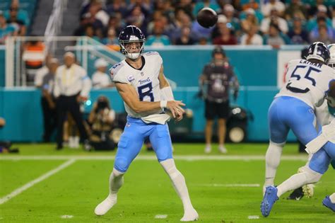 Will Levis Meme Titans Qb Goes Viral On Social Media Against Dolphins