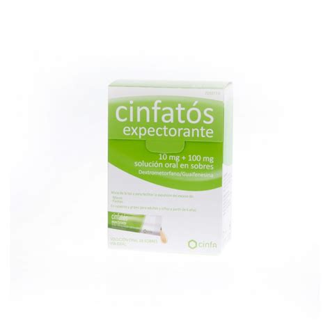 Comprar Cinfatos Expectorante Mg Mg Soluci N Oral Sobres