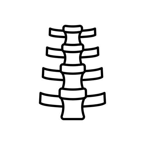 Spinal Cord icon in vector. Illustration 27393795 Vector Art at Vecteezy