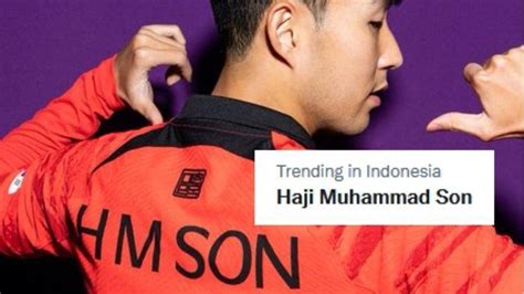 Sosok Haji Muhammad Son Trending Di Twitter Aslinya Kapten Timnas