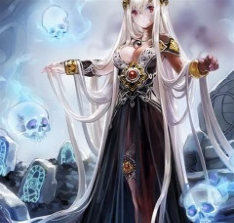 Queen Of Souls Underworld Dress Souls Lovely White Hair Black