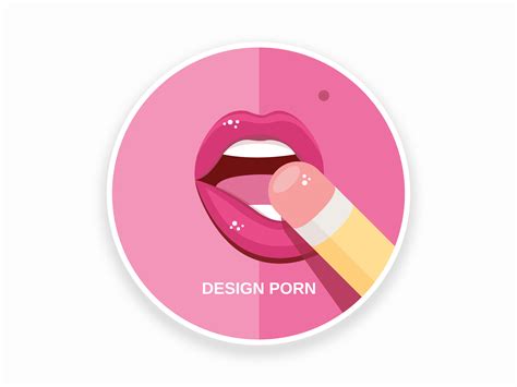 Design Porn Sticker Concept By Malik Fouque On Dribbble