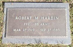 Robert McKinley Hardin 1919 1983 Mémorial Find a Grave